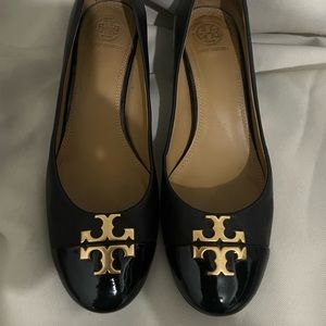 Tory Burch Leather Studded Accent Pumps